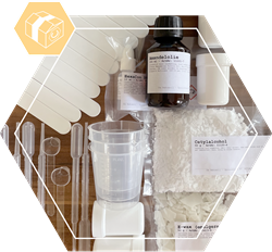 Educational set making cream