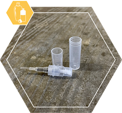Miniverstuiver kunststof 2 ml
