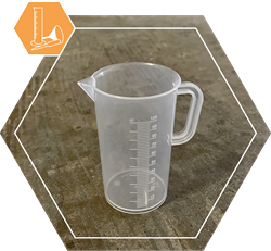 Maatbeker 100 ml PP met handvat