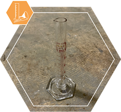 Maatcilinder BS glas 10 ml HM