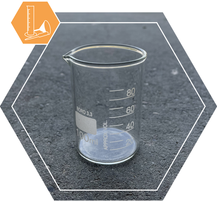 Beaker borosilicate LM 100 ml
