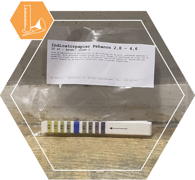 Test strips Pehanon 2.8-4.6 0 pcs