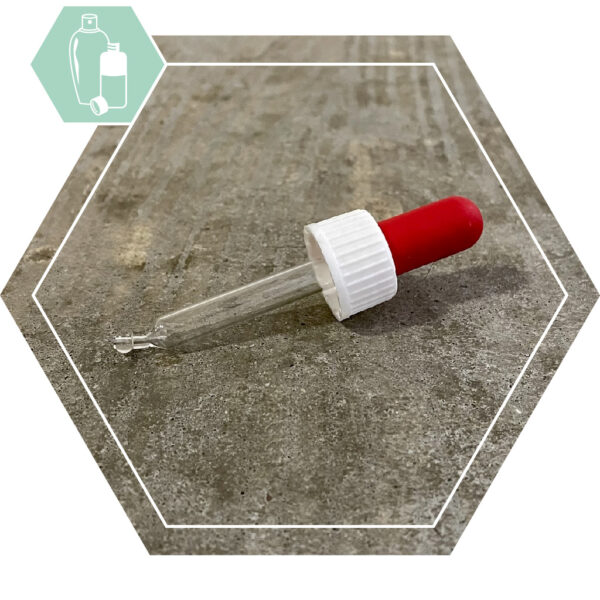 Pipetdop DIN18 voor 10 ml fles