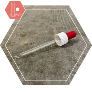 Dropper cap DIN18 for 50 ml bottle