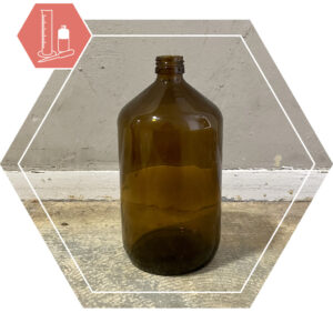 Fles BRUNO DIN28 bruin glas 500 ml