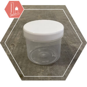 Plastic jar 135 ml + lid