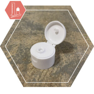 Dosing cap DIN28 white