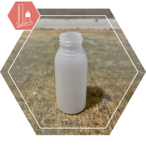 Bottle HENRI 24/410 HDPE 50 ml