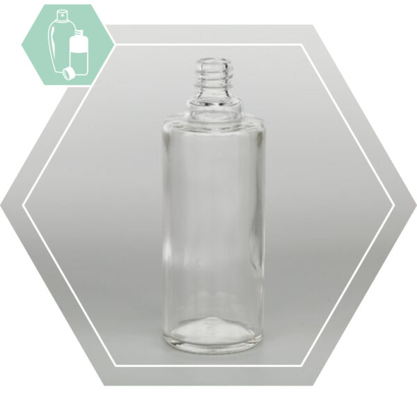 Parfumfles Cilindro E4 glas 50 ml