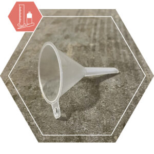 Funnel plastic 40 mm