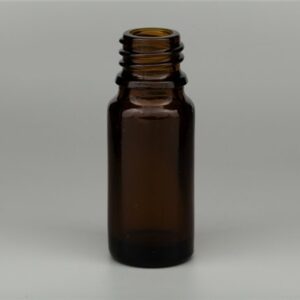 Fles AMBER DIN18 bruin glas 10 ml