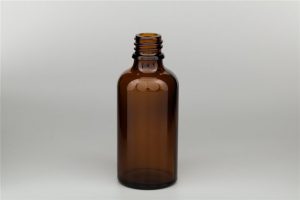 Bottle AMBER DIN18 brown glass 50 ml