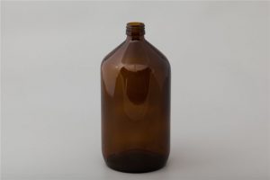 Bottle BRUNO DIN28 brown glass 1 liter