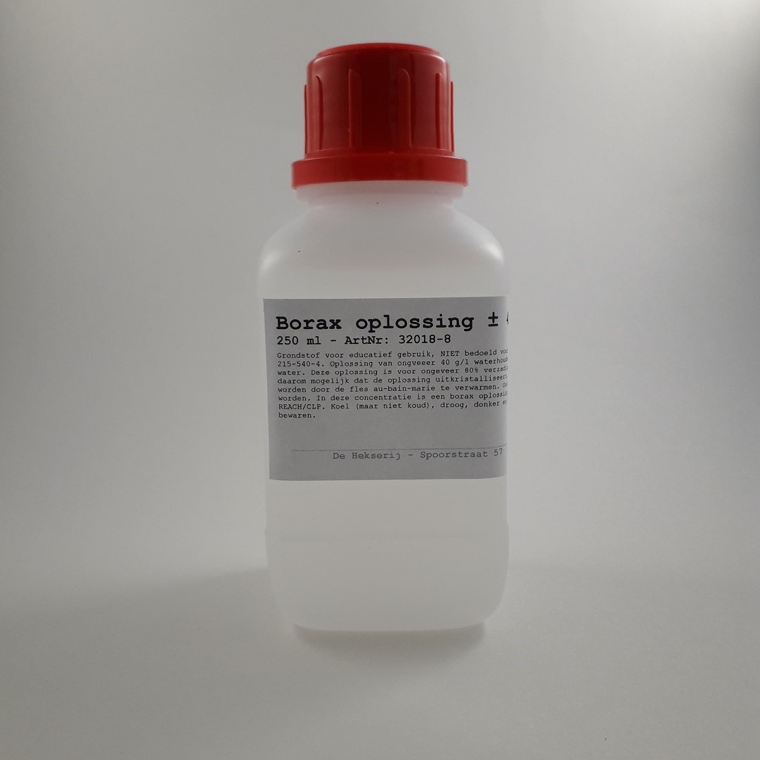 Boraxoplossing 4 T 250 Ml Op Op Hekserij Hekserij
