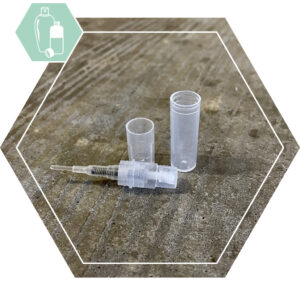 Mini atomiser plastic 2 ml