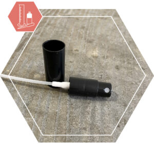 Atomiser black E4