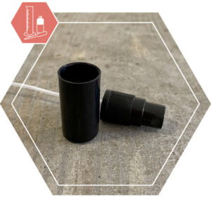 Atomiser attachment black E5