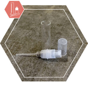 Mini atomiser glass 2 ml